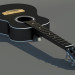 modèle 3D de Guitare acoustique acheter - rendu