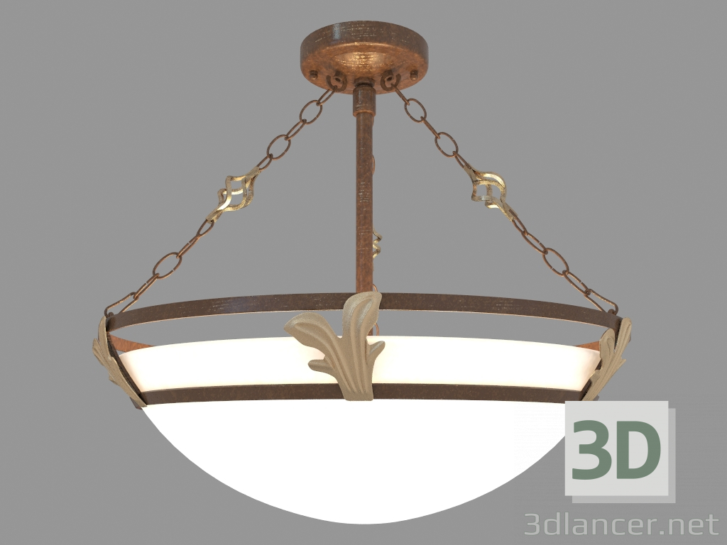 modello 3D Lampada a sospensione COMBINARE (CL232-44-R) - anteprima