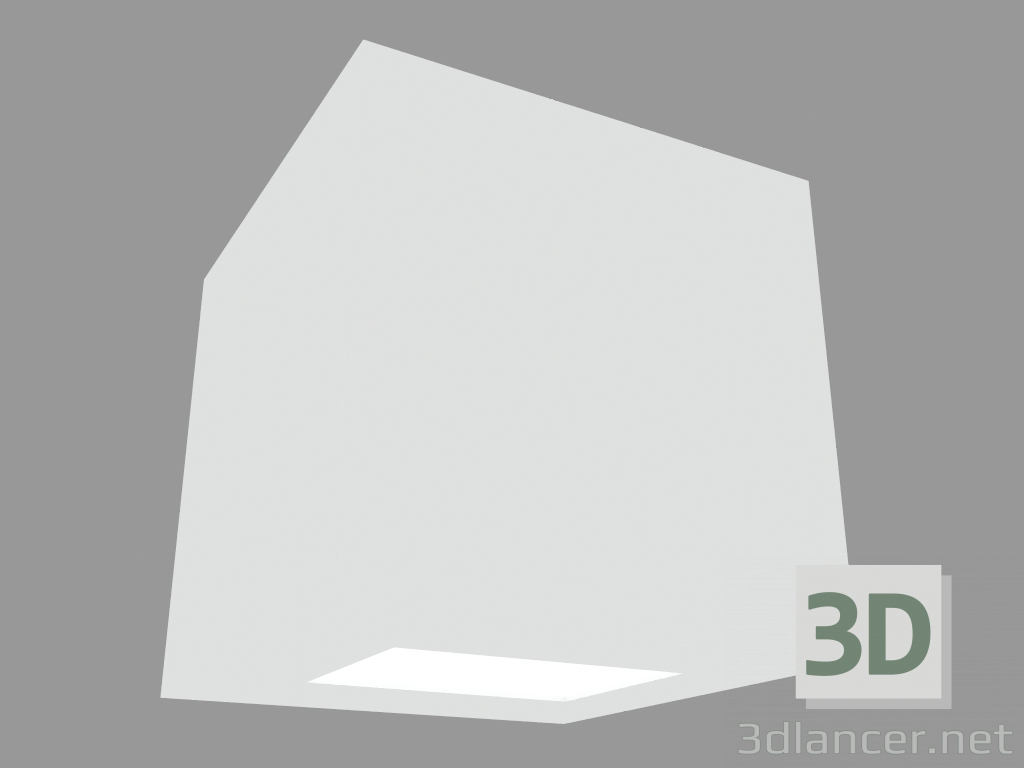 modello 3D Lampada da parete LIFT SQUARE (S5070W) - anteprima