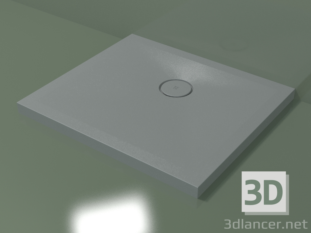 3d model Shower tray (30UB0117, Silver Gray C35, 80 X 70 cm) - preview