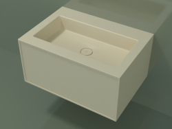 Lavabo con cassetto (06UC42401, Bone C39, L 72, P 50, H 36 cm)