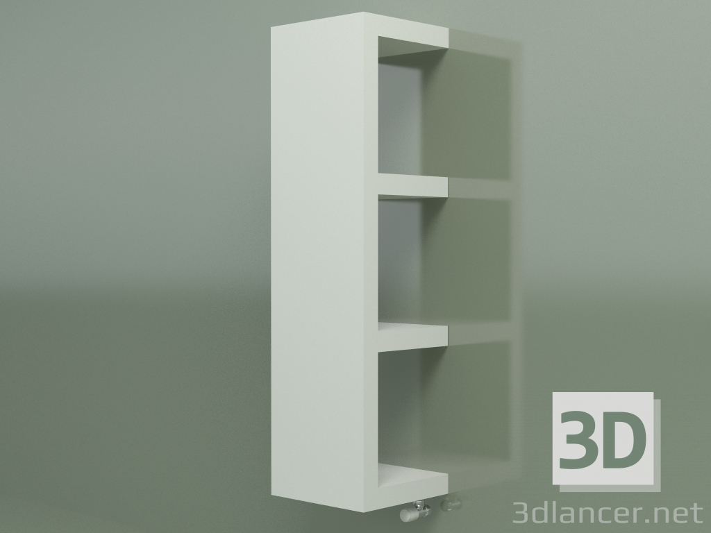 3d model Radiador QUADRAQUA (1116x300, blanco estándar) - vista previa