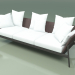 3D Modell Sofa 003 (Metal Smoke, Batyline Brown) - Vorschau