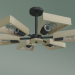 3d model Ceiling chandelier Klark 70056-6 (black) - preview