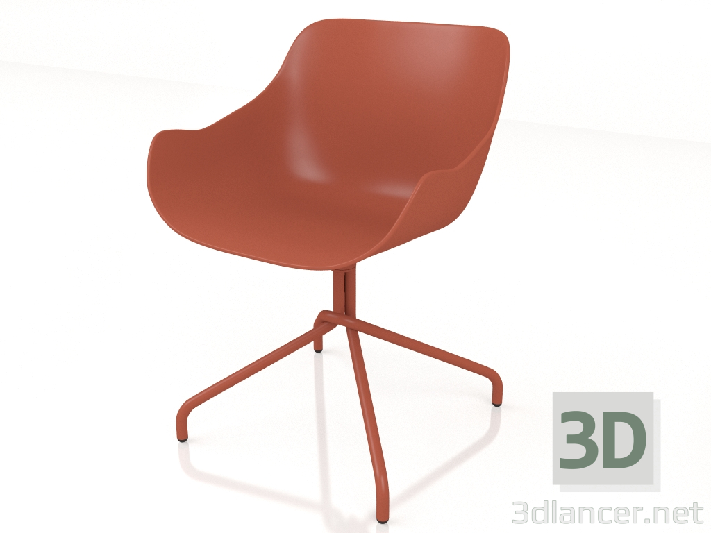 modello 3D Sedia Baltic Basic BL1P13 - anteprima