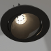 3d model Lamp MS-FORECAST-BUILT-TURN-R102-12W Day4000 (BK-BK, 32 deg, 230V) - preview