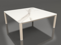 Tavolino 94×94 (Sabbia, DEKTON Aura)