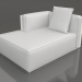 3d model Sofa module, section 2 left (Agate gray) - preview