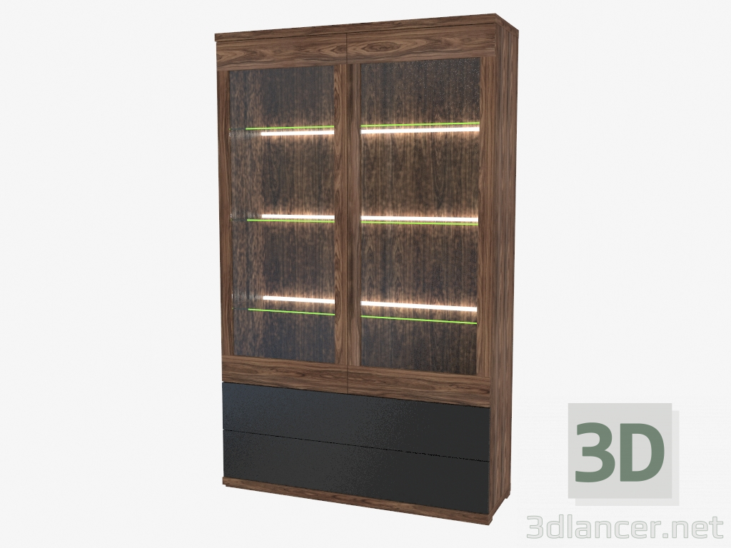 modèle 3D Vitrine (6160-63) - preview