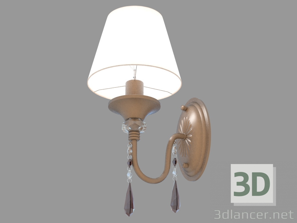 3 डी मॉडल Sconce Federica (379026201) - पूर्वावलोकन