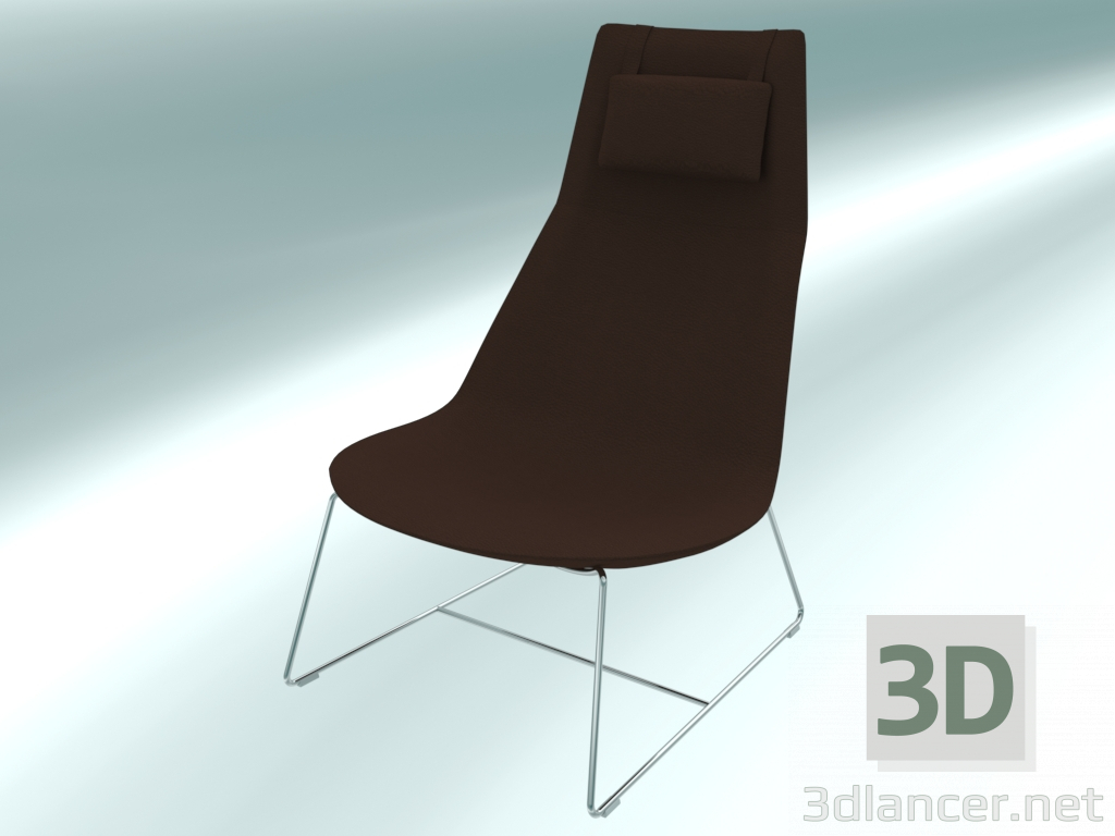 modello 3D Poltrona (A10V CU) - anteprima