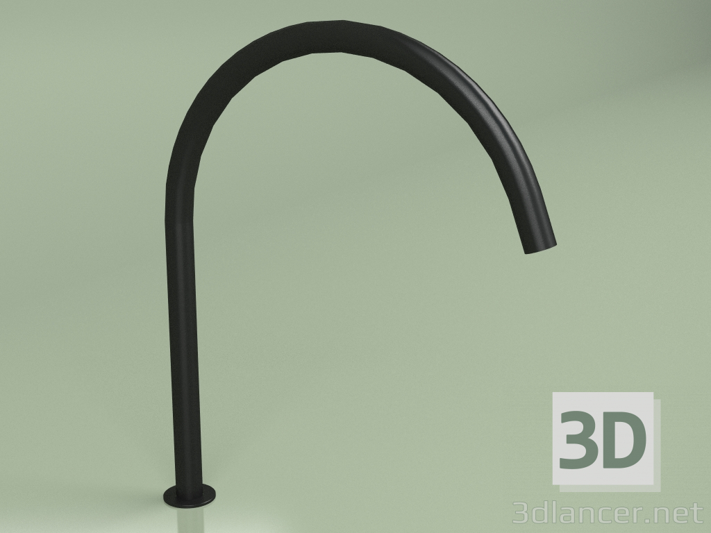 modello 3D Bocca piattaforma girevole H 377 mm (BC402, NO) - anteprima