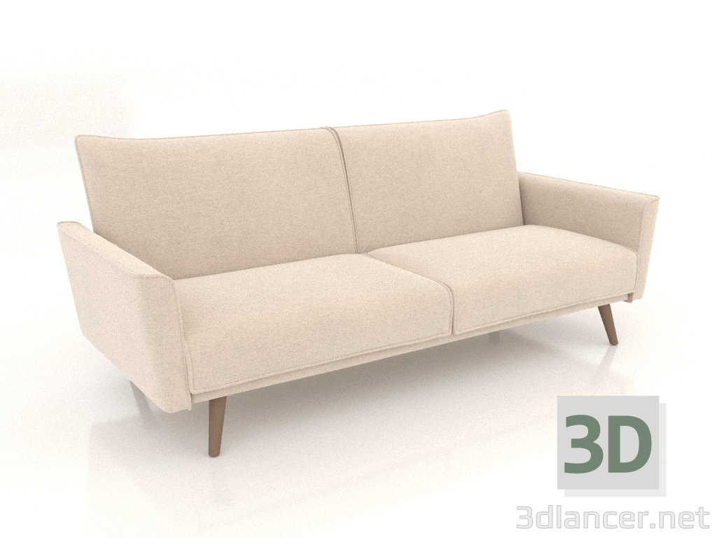 3d model Sofá cama Isabelle (beige) - vista previa