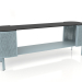 Modelo 3d Buffet (azul cinza) - preview