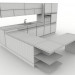 modello 3D di Da cucina Unione Kit comprare - rendering