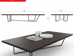 modelo de café Tabla Calligaris LOW-T