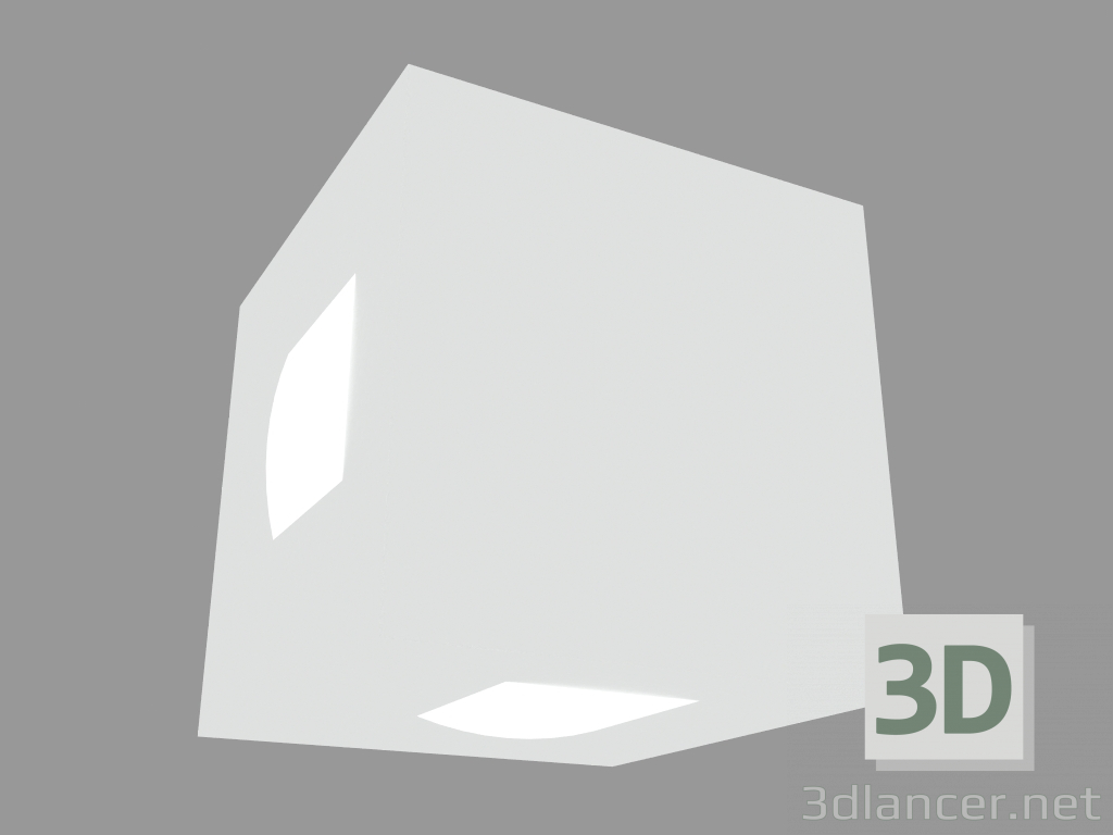 Modelo 3d Parede da lâmpada LIFT SQUARE (S5080W) - preview