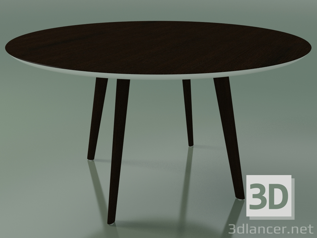 modèle 3D Table ronde 3501 (H 74 - P 134 cm, M02, Wengé) - preview