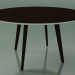 modèle 3D Table ronde 3501 (H 74 - P 134 cm, M02, Wengé) - preview