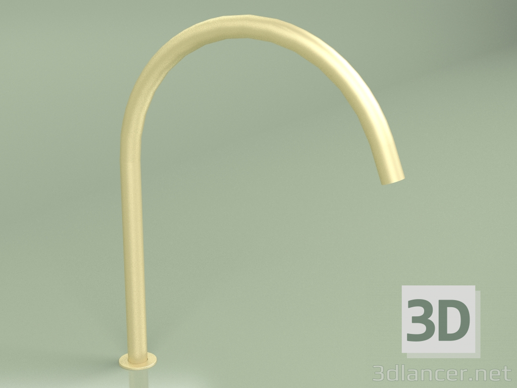 modello 3D Bocca piattaforma girevole H 377 mm (BC402, OC) - anteprima