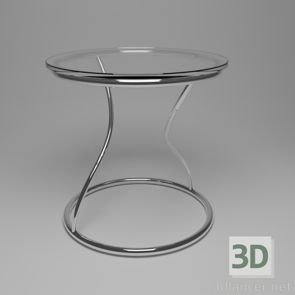 modello 3D di Tavolo a clessidra comprare - rendering