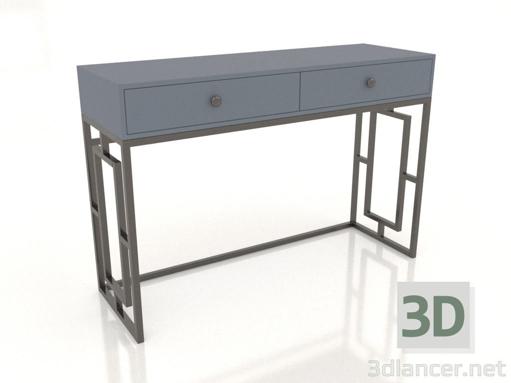 modello 3D Console (azzurro) - anteprima