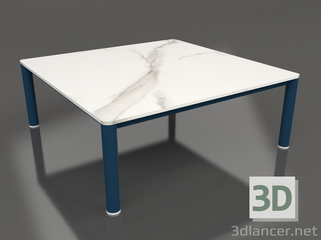 3d модель Стіл журнальний 94×94 (Grey blue, DEKTON Aura) – превью