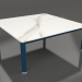 Modelo 3d Mesa de centro 94×94 (azul cinza, DEKTON Aura) - preview