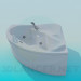 3d model Corner bath - preview