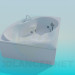 3d model Corner bath - preview