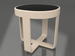 Runder Couchtisch Ø42 (DEKTON Domoos, Sand)