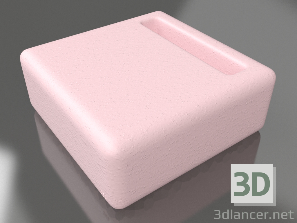 modèle 3D Table club (Rose) - preview