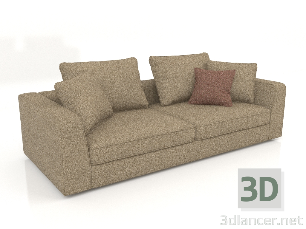 3d model Cartier sofa 2 (Bengasi 05) - preview