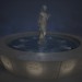 3d Fountain model buy - render