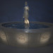 3d Fountain model buy - render