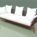 3d model Sofa 003 (Metal Rust, Batyline Brown) - preview