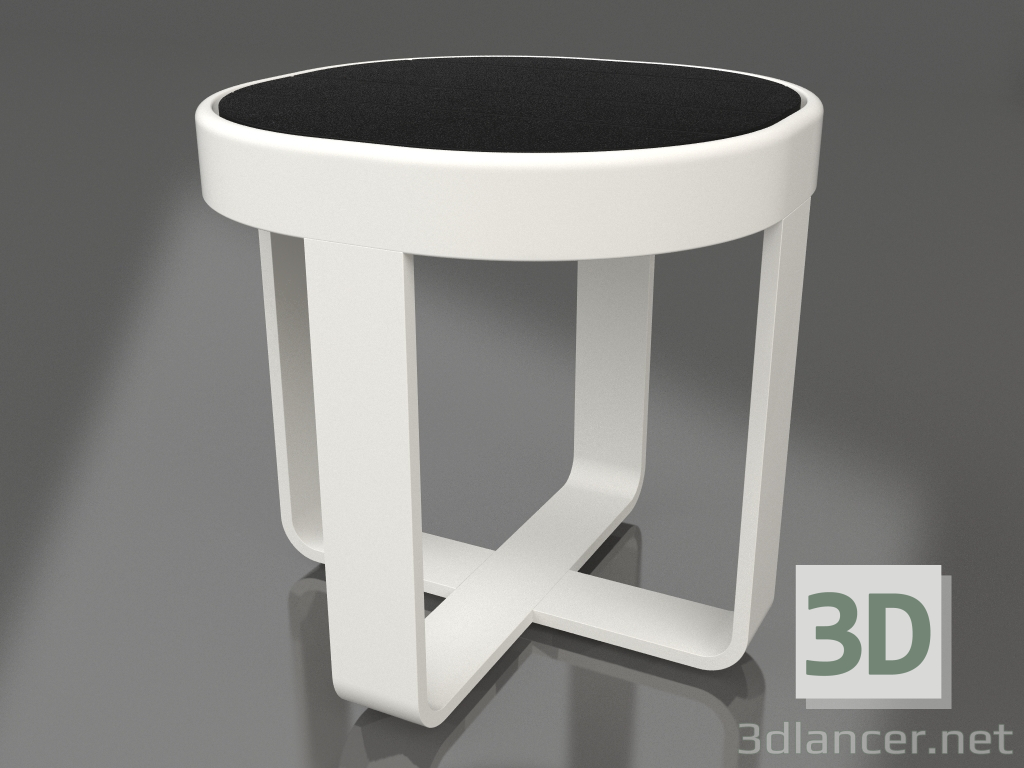 3d модель Кавовий столик круглий Ø42 (DEKTON Domoos, Agate grey) – превью