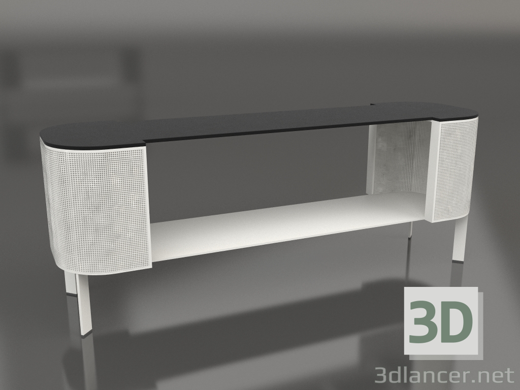 modèle 3D Buffet (Gris agate) - preview