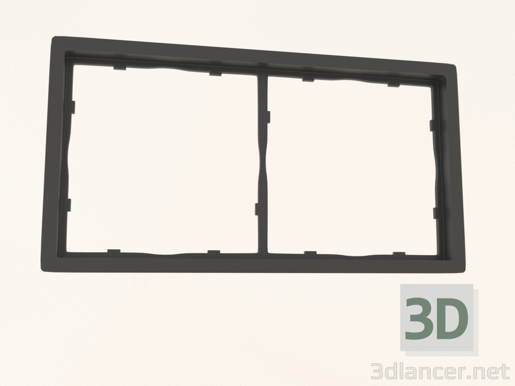 3d model Segundo marco (negro, DA21228) R98 - vista previa