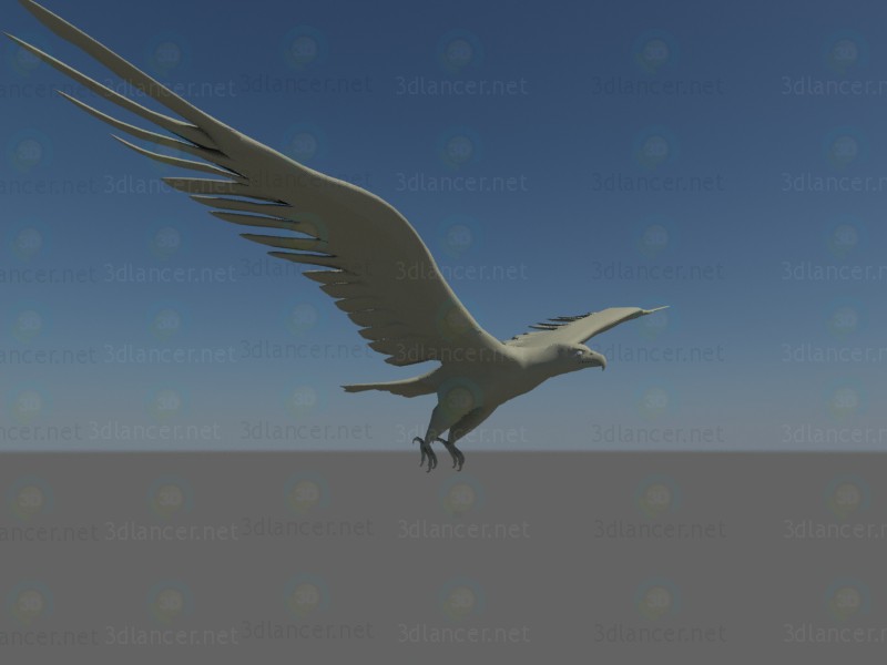 Modelo 3d Eagle - preview