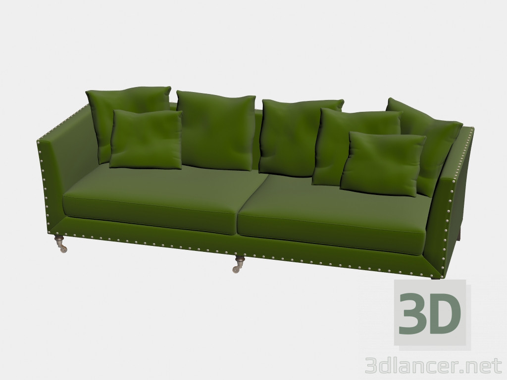 modello 3D Divano Victory Classic (250x99) - anteprima