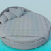 modello 3D Letto - anteprima