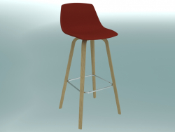 Silla de bar MIUNN (cuero S105 H75)