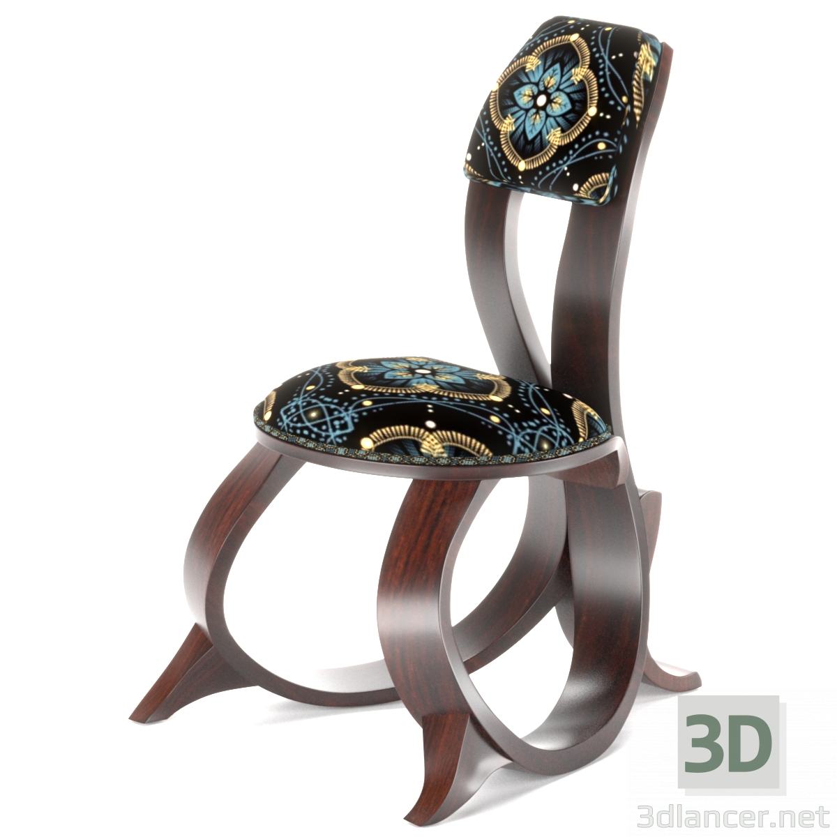 modèle 3D de chaise acheter - rendu