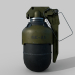 modèle 3D de Concept de grenade futuriste acheter - rendu