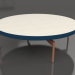 3d model Mesa de centro redonda Ø120 (Gris azul, DEKTON Danae) - vista previa