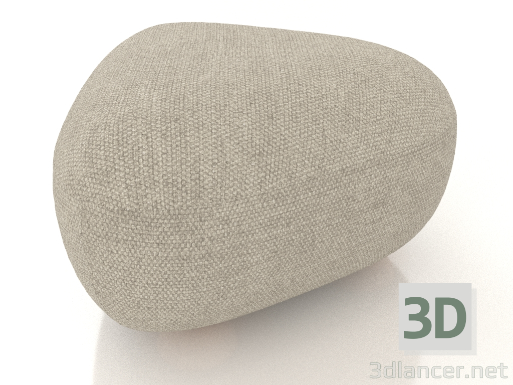 modello 3D Pouf SIROKKO - anteprima modello 3D Pouf SIROKKO - anteprima
