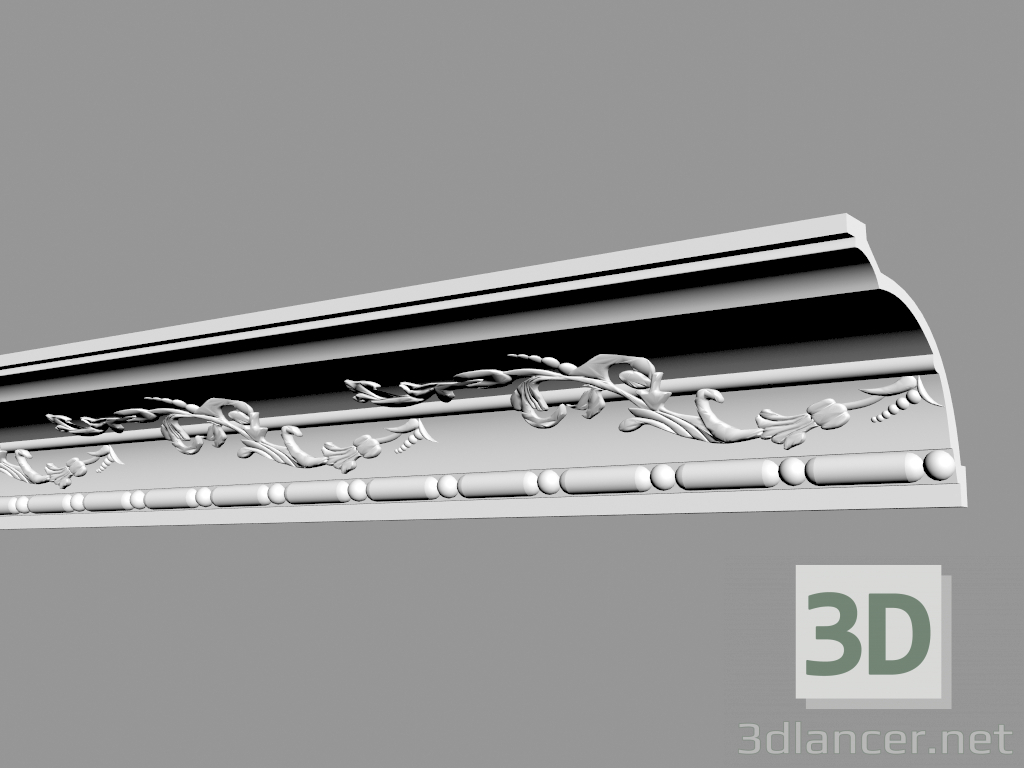 Modelo 3d Cornija C1022 - preview