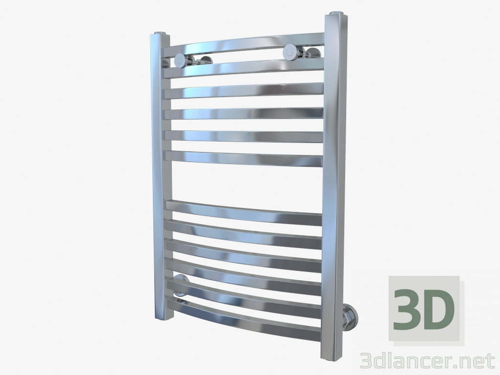 3d model Arkus heated towel rail (600х400) - preview