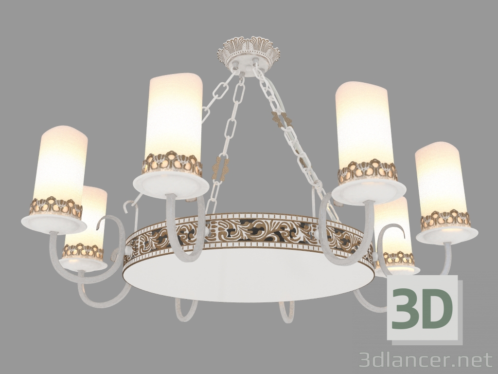 Modelo 3d Candelabro PALAZZO (ARM562-08-W-2) - preview